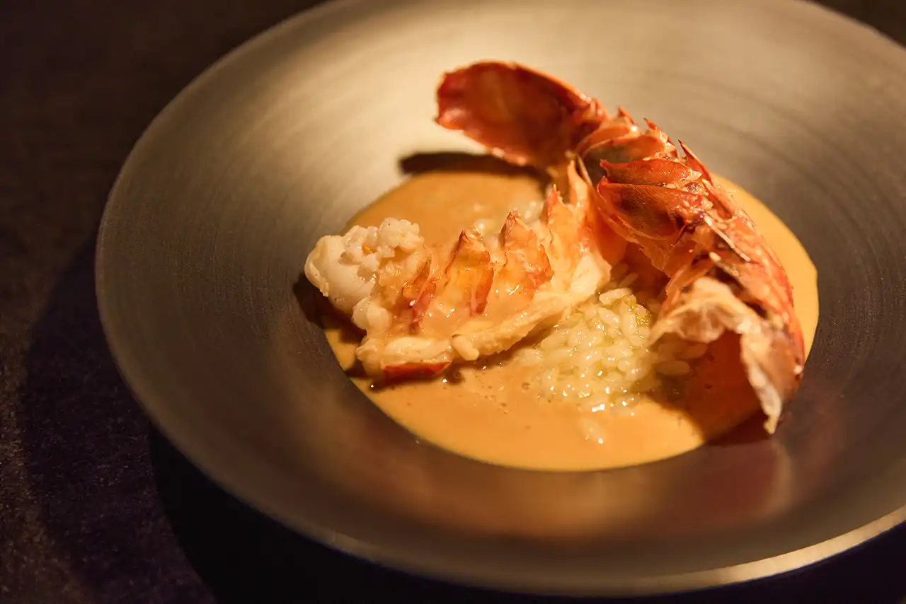 Japanese Spiny Lobster Risotto