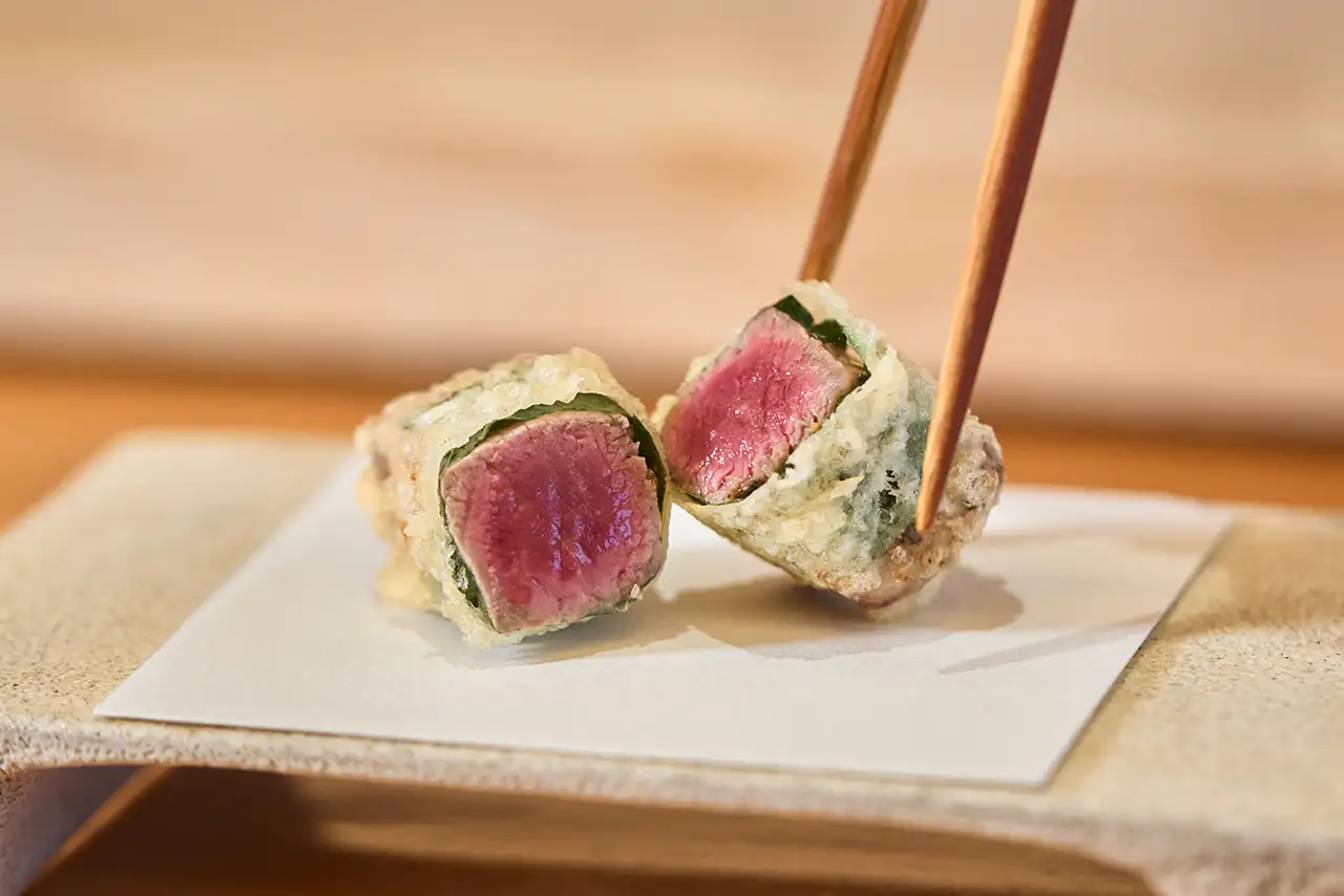 Wagyu Beef Fillet with Shiso