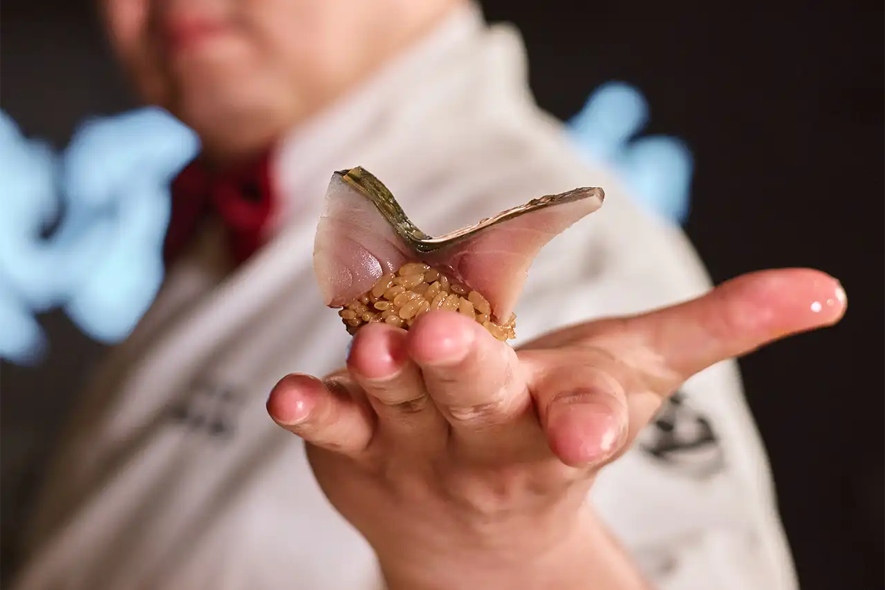 Butterfly Mackerel Nigiri