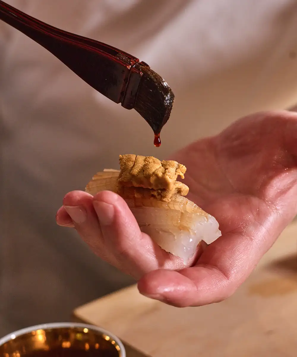 Teruzushi dish