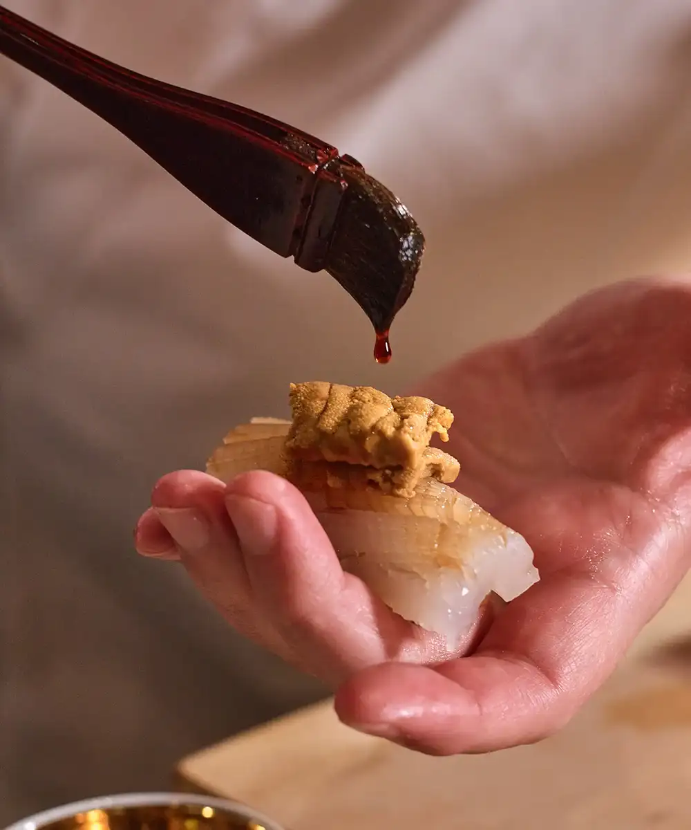 Teruzushi dish